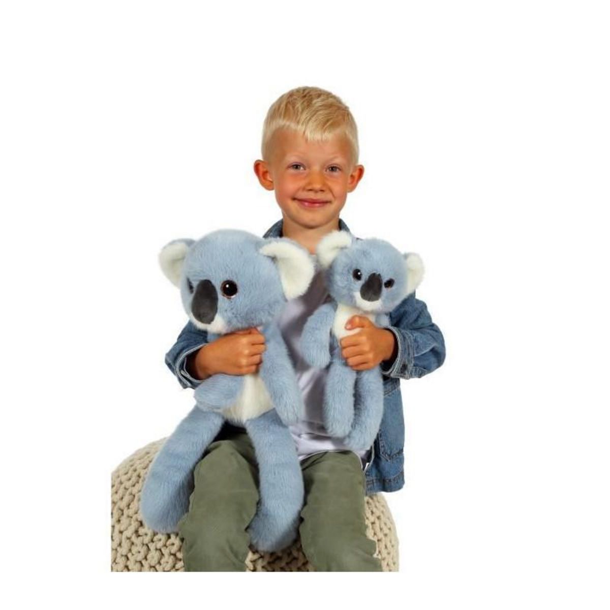 TOYS TOYS Peluche Koala Leggies - GIPSY TOYS - Bleu, 48 cm