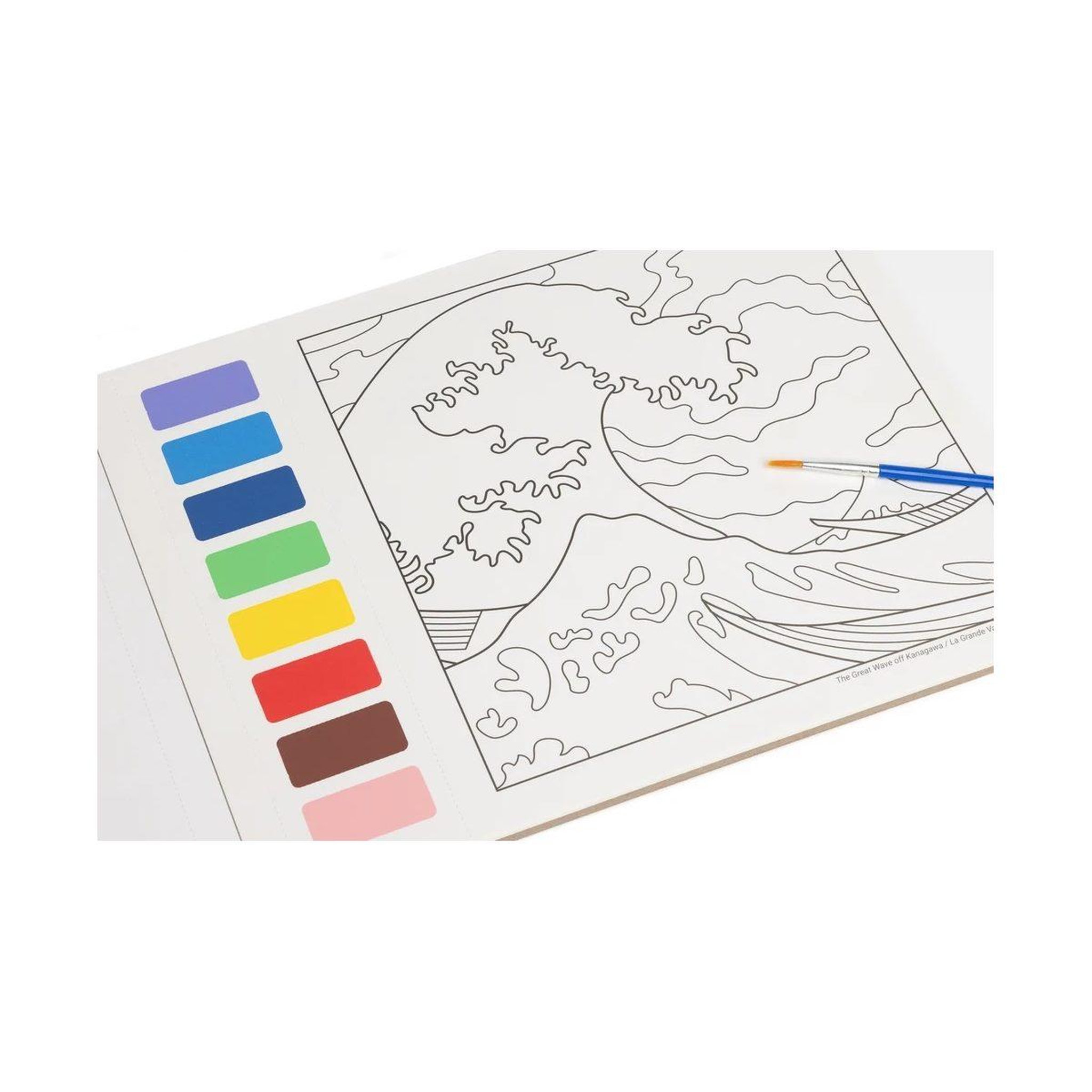 Voir la diapositive 3 : TODAY IS ART DAY Coloriage à l aquarelle - chefs d oeuvre