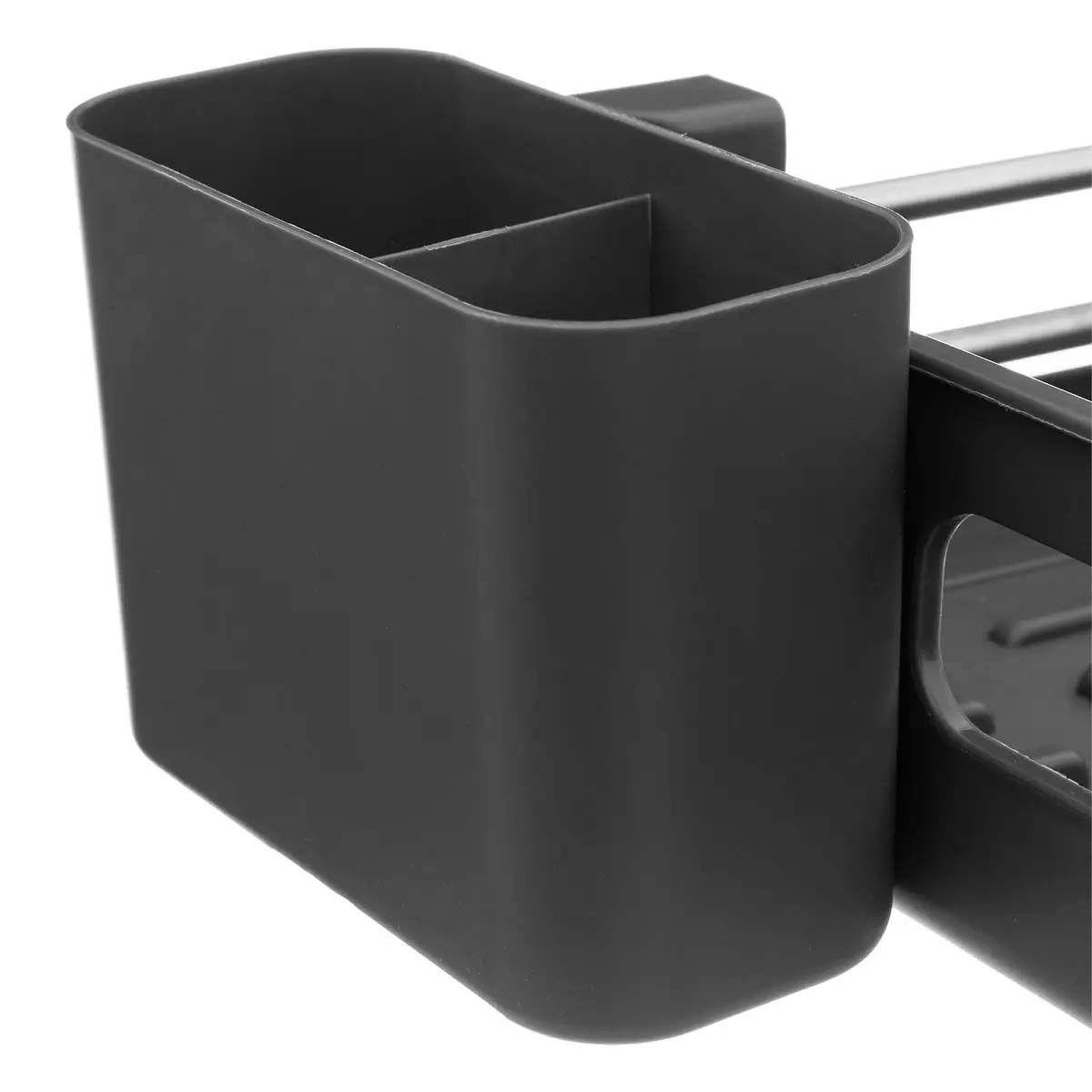 Voir la diapositive 3 : FIVE Égouttoir Extensible avec Plateau  Etira  50cm Gris
