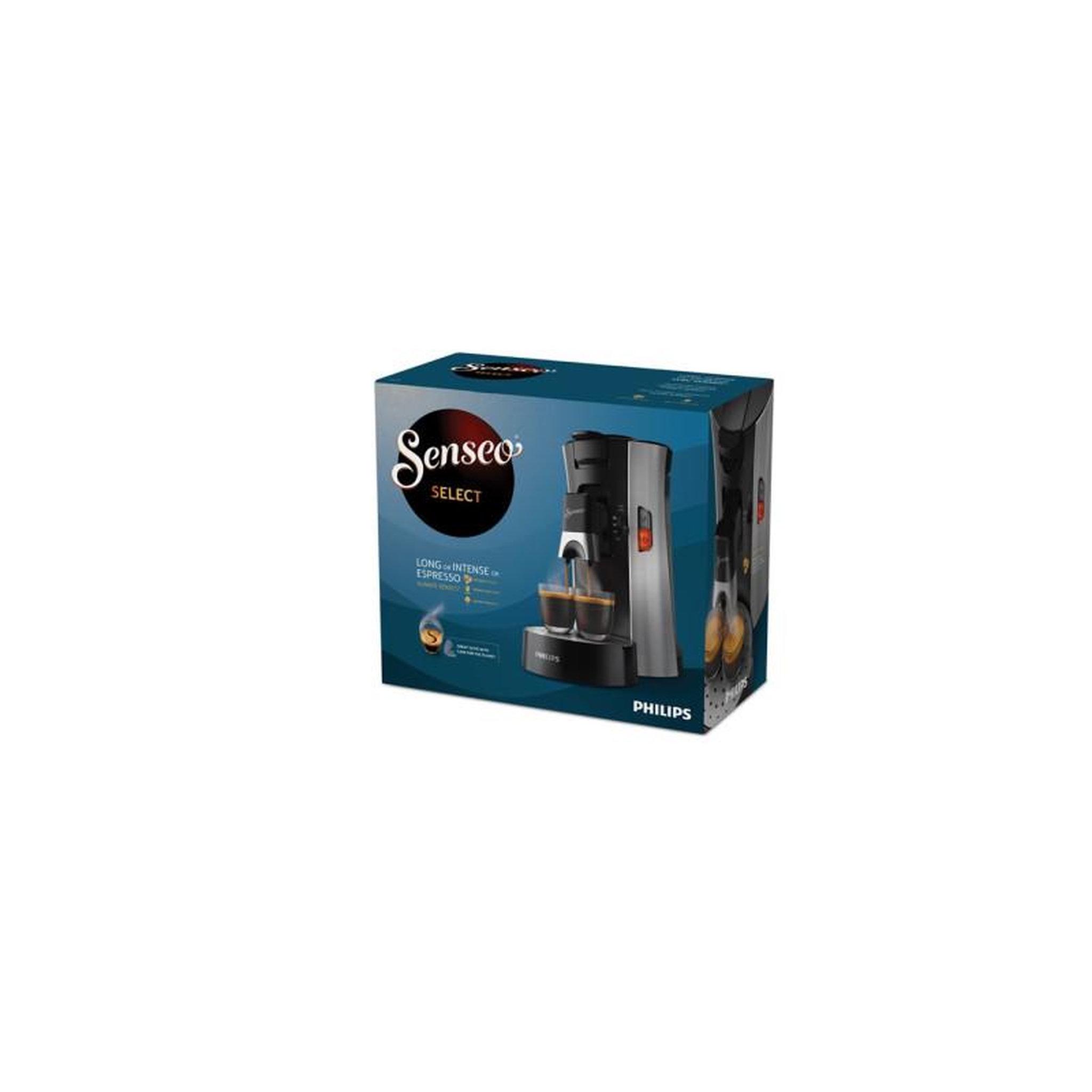 Voir la diapositive 6 : Philips Senseo Select CSA250/11 acier brossé