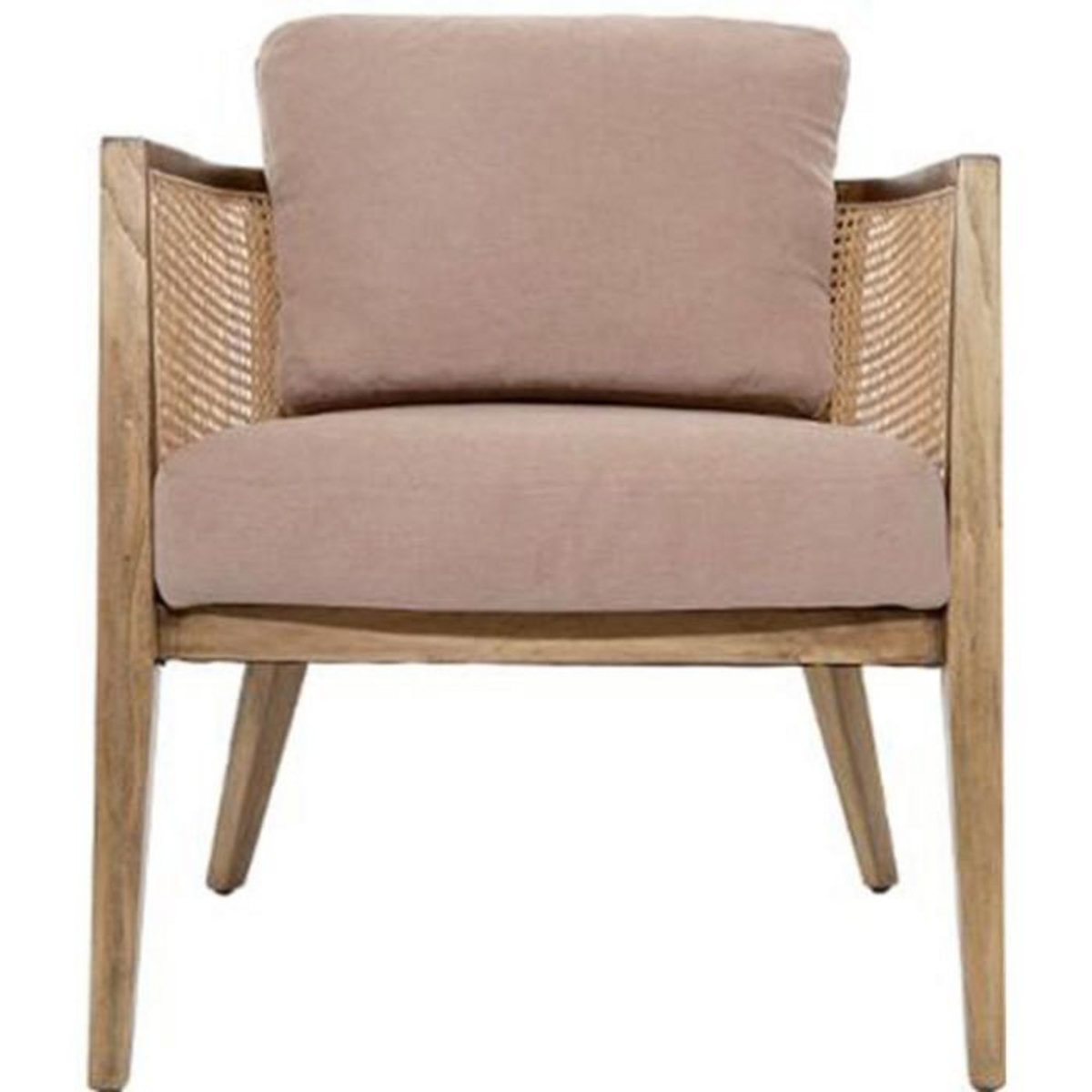 ATMOSPHERA Fauteuil Cannage Design  Koza  78cm Taupe