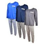 OZABI Pyjama Homme Eco HOMEWEAR. Coloris disponibles : Bleu