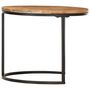 Voir la diapositive 4 : VIDAXL Tables gigognes 3 pcs Bois d'acacia massif