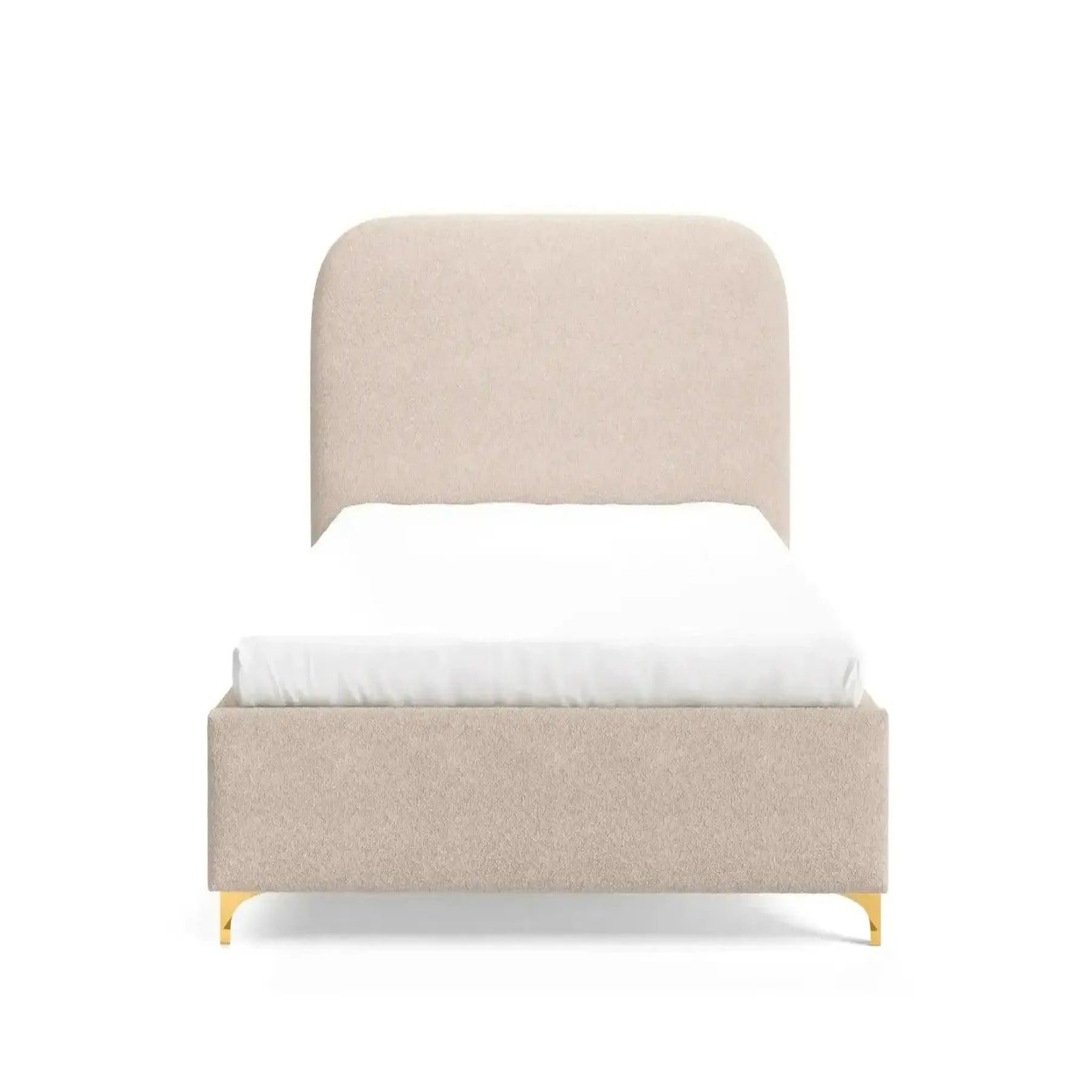 Voir la diapositive 1 : CASANOVA PARIS Charlotte - lit coffre tissu chenille