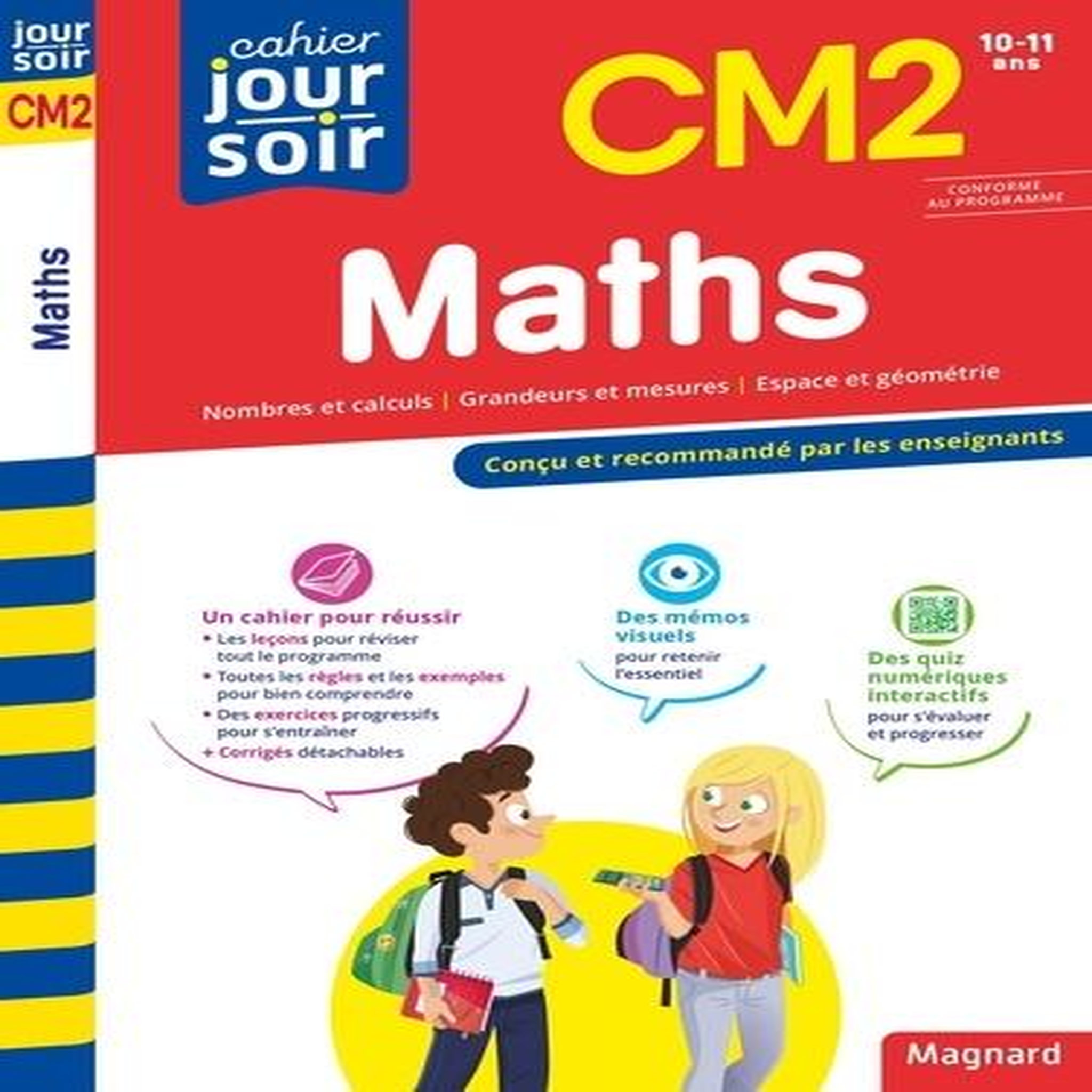CAHIER DU JOUR/CAHIER DU SOIR MATHS CM2. EDITION 2023, Thibault Christine
