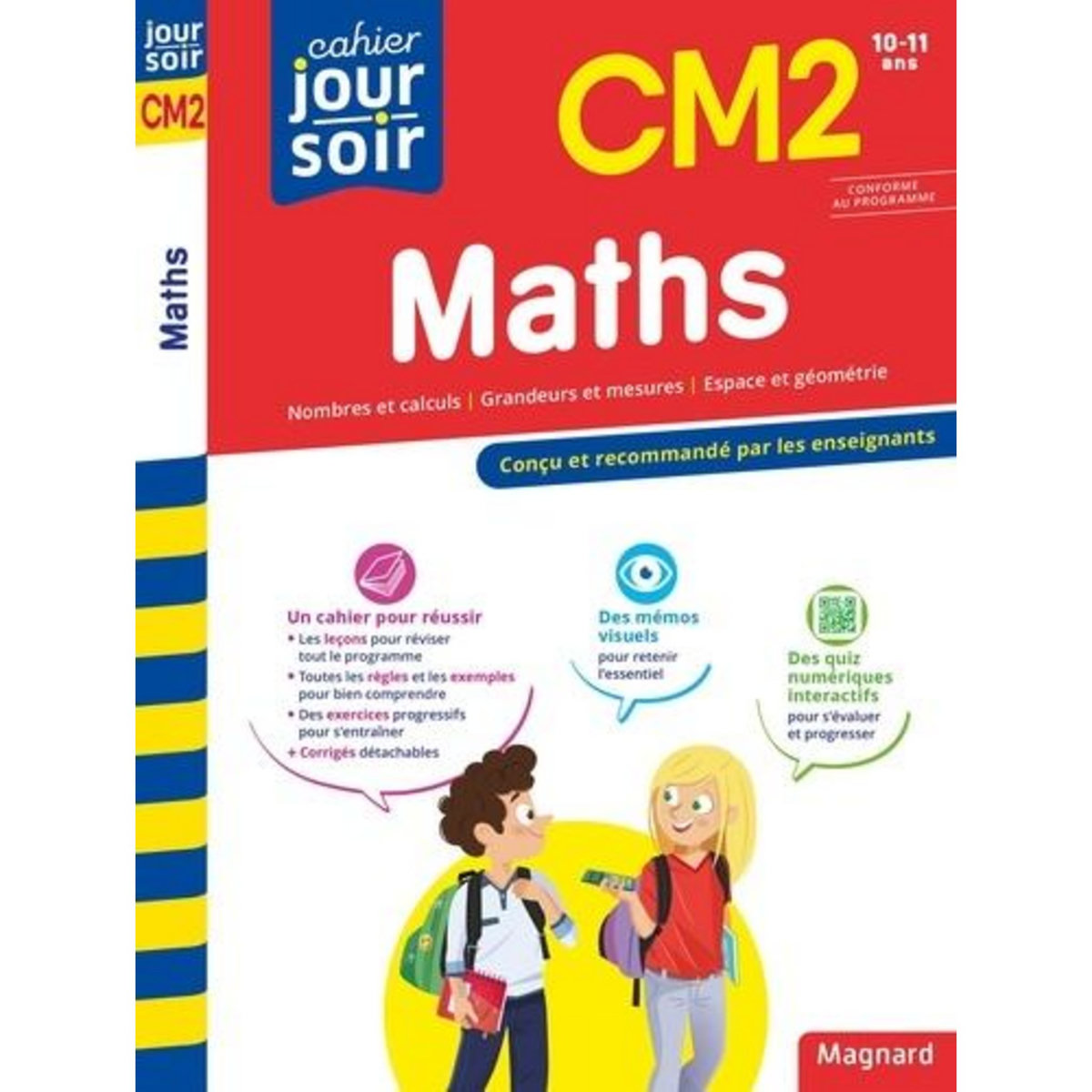 CAHIER DU JOUR/CAHIER DU SOIR MATHS CM2. EDITION 2023, Thibault Christine