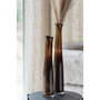 Voir la diapositive 3 : Paris Prix Vase Cylindrique en Verre  Lester  54cm Marron Foncé