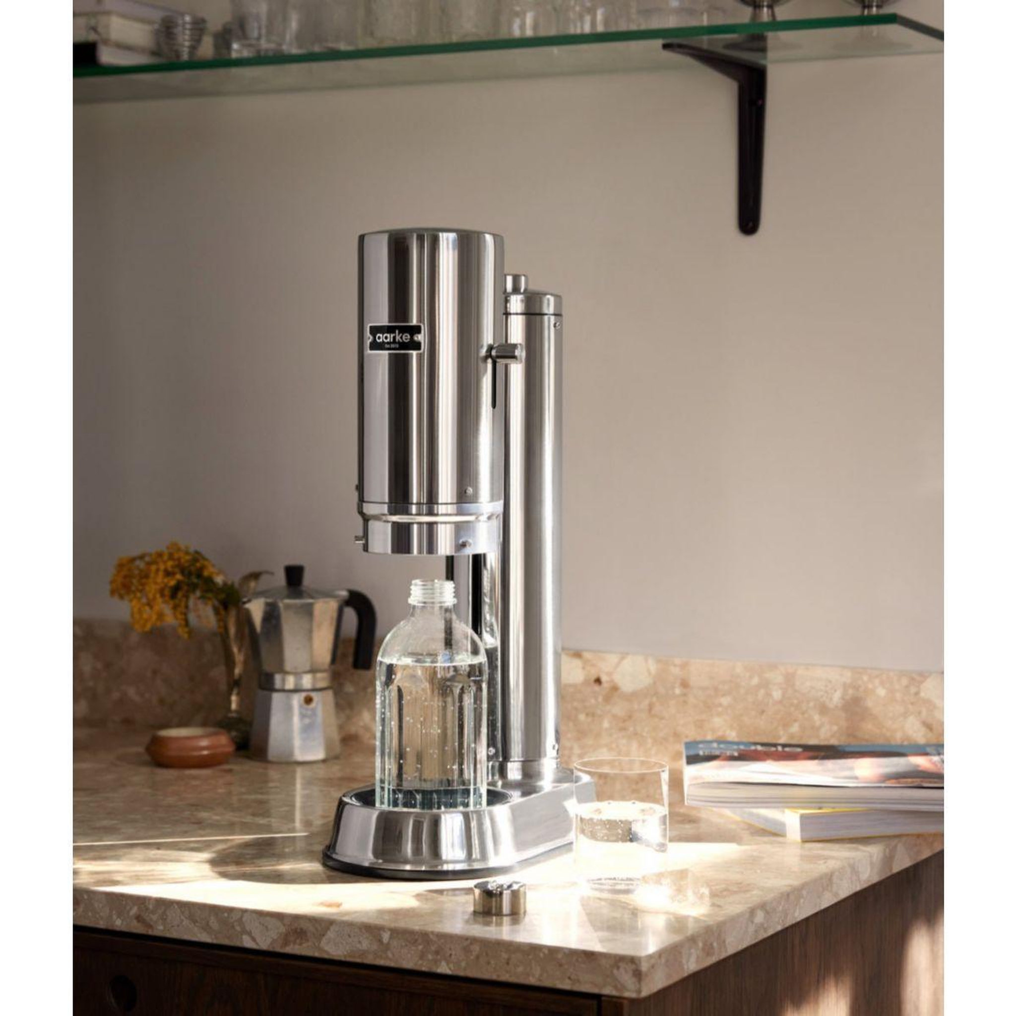 Voir la diapositive 2 : AARKE Machine à soda carbonator pro inox