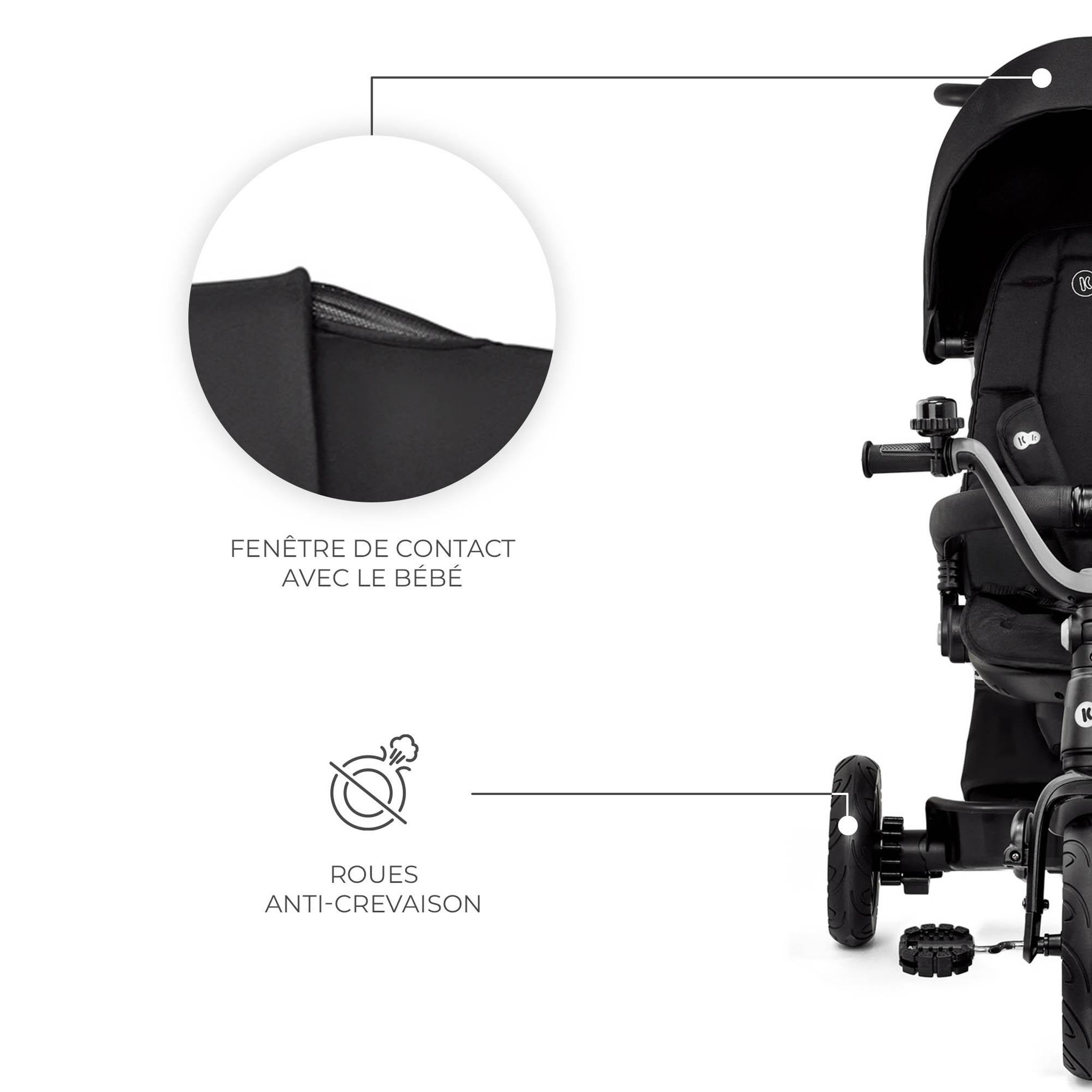 Voir la diapositive 4 : KINDERKRAFT Vélo à trois roues EASYTWIST