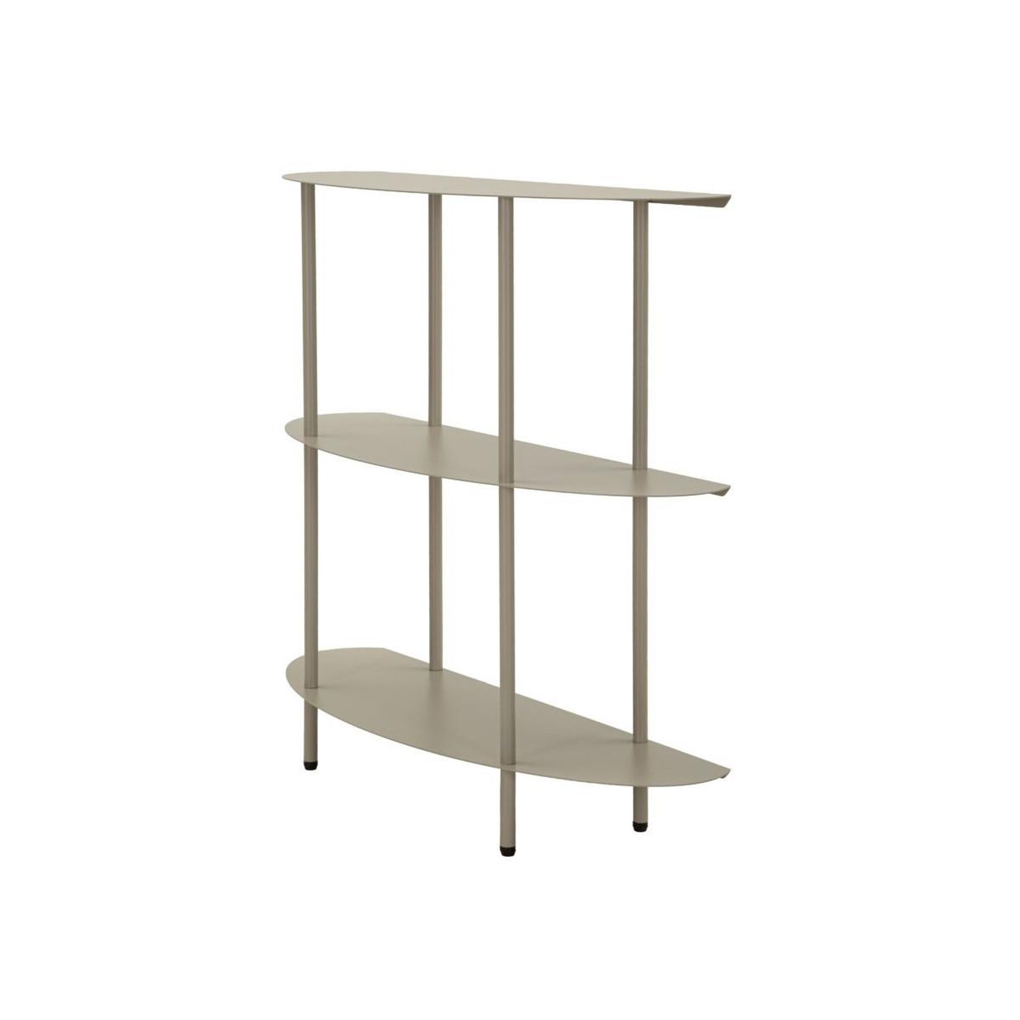 Voir la diapositive 3 : Paris Prix Console 3 Niveaux en Métal  Saturno  90cm Gris