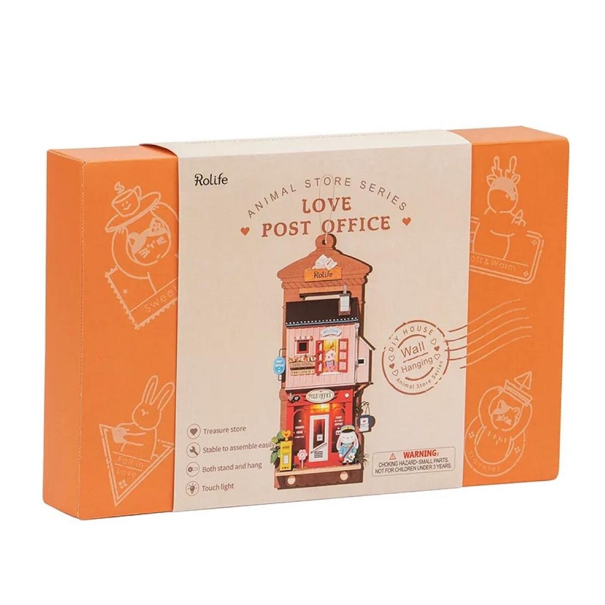 ROBOTIME Maison Murale Love Post Office