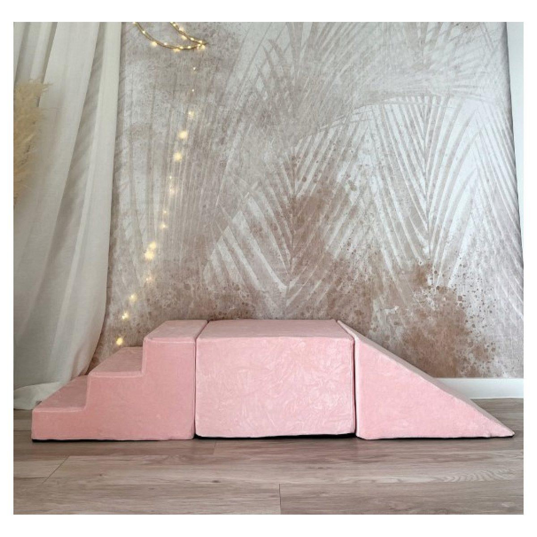 Voir la diapositive 2 : MONIO FOR KIDS Mousse play velours - 3 éléments rose