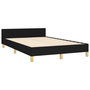 Voir la diapositive 5 : VIDAXL Cadre de lit sans matelas noir 120x200 cm tissu