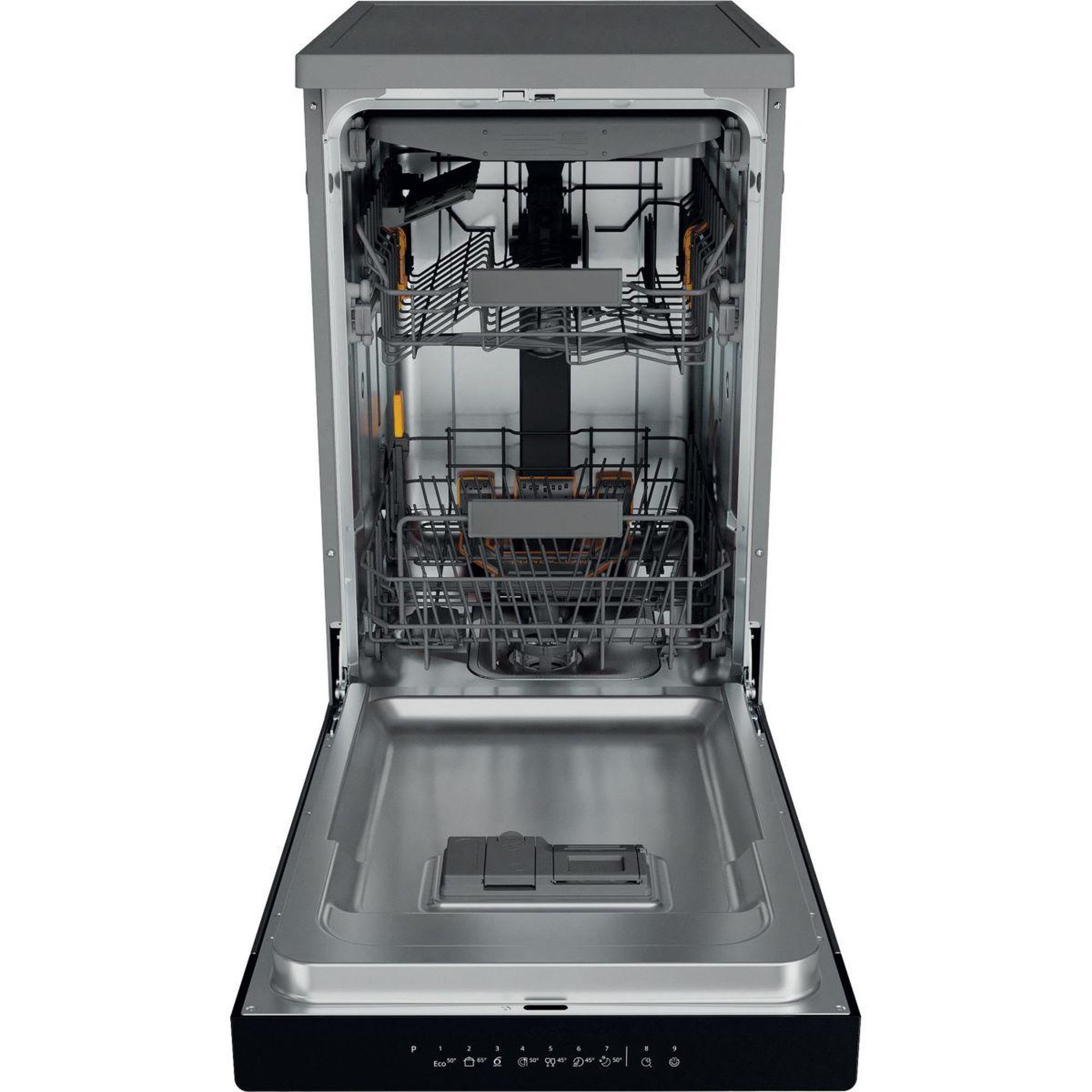 Voir la diapositive 3 : Whirlpool Lave vaisselle 45 cm WH6FC11BS7A0X