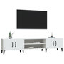 Voir la diapositive 4 : VIDAXL Meuble TV blanc 180x31,5x40 cm bois d'ingenierie