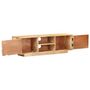 Voir la diapositive 2 : VIDAXL Meuble TV 116x30x35 cm Bois de manguier solide