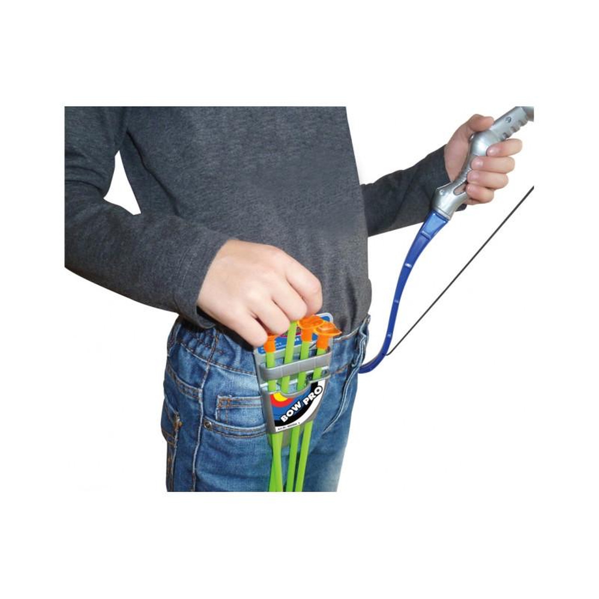 Voir la diapositive 3 : Jamara JAMARA Tir à l'arc en plastique avec accessoires Bow Pro