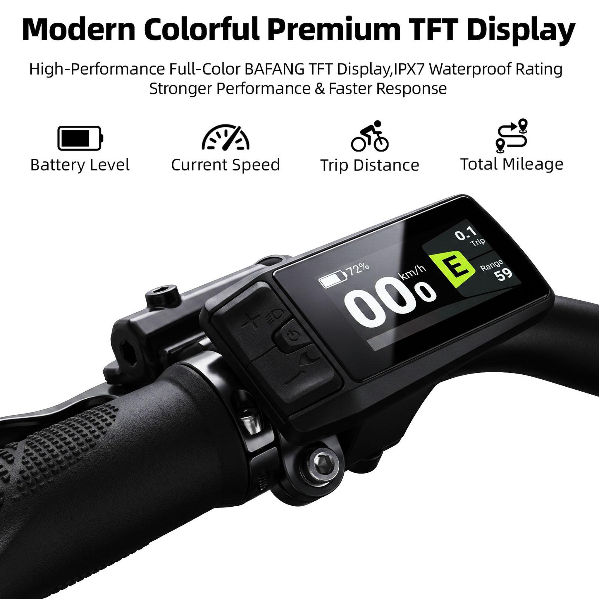 Voir la diapositive 4 : TTGO Vélo électrique TTGO C7 SE 28  à moteur central