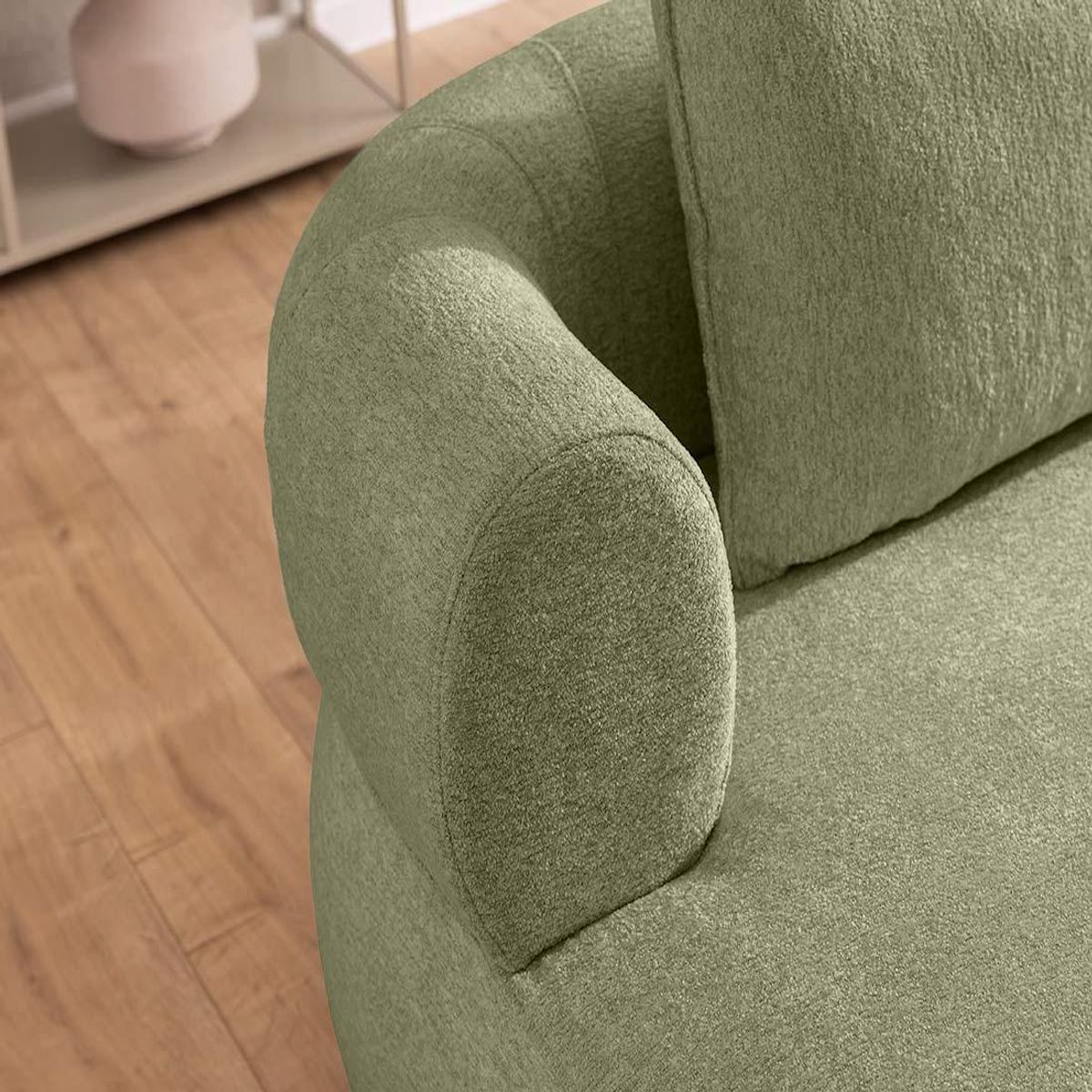 LISA DESIGN Angela - canapé d'angle gauche 4 places en velours texturé