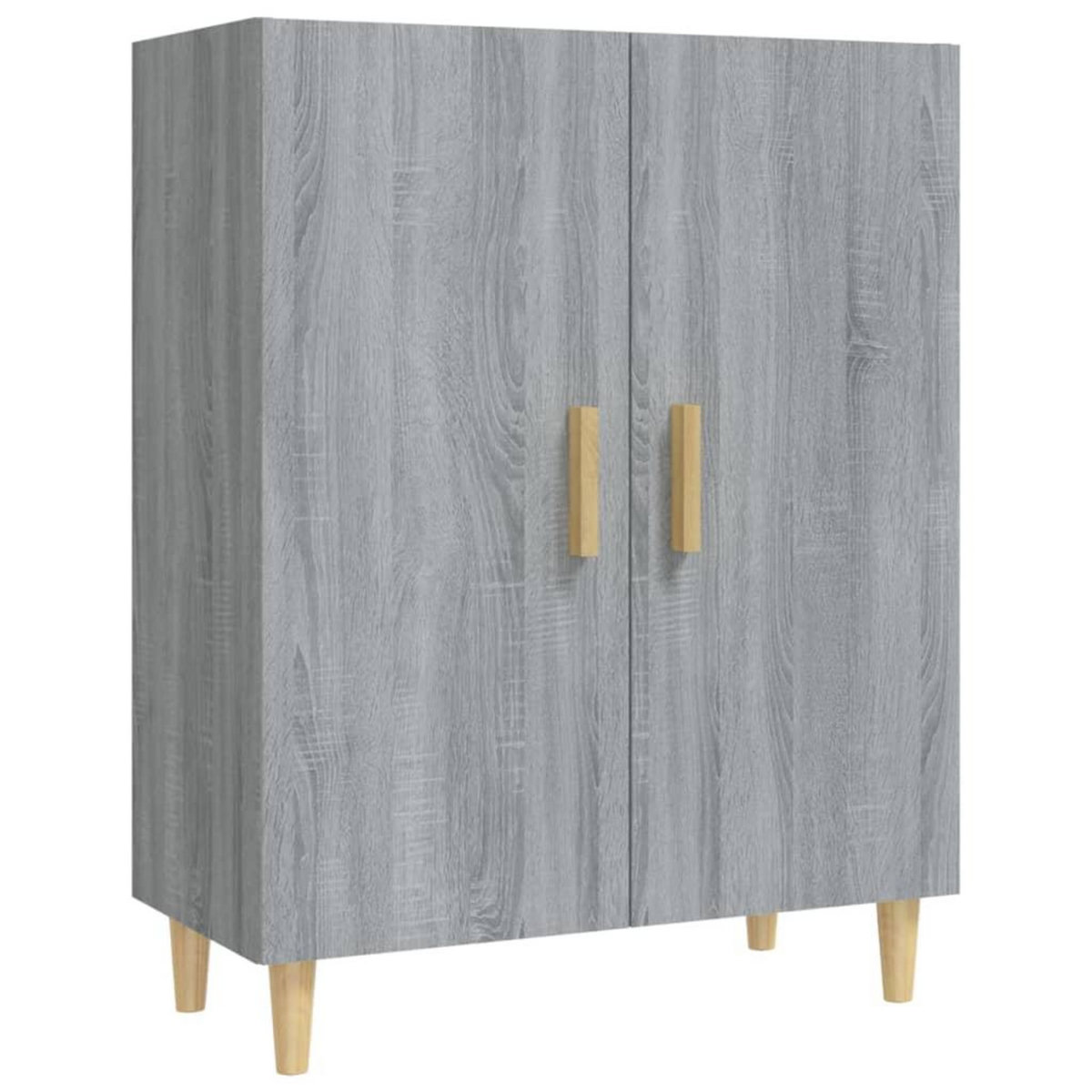 VIDAXL Buffet Sonoma gris 70x34x90 cm Bois d'ingenierie