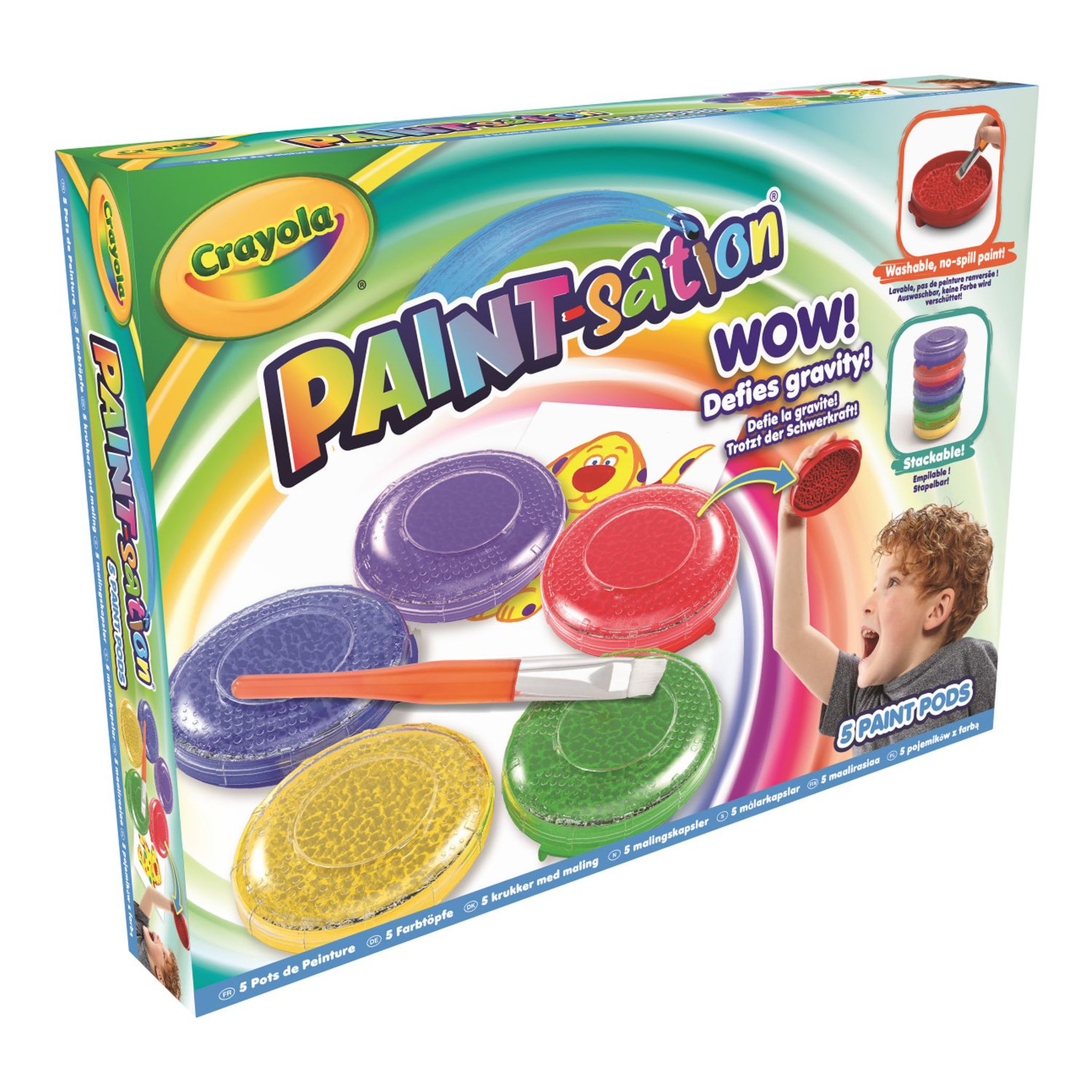 Voir la diapositive 1 : GOLIATH Paint-Sation 5 Pack 2 en 1