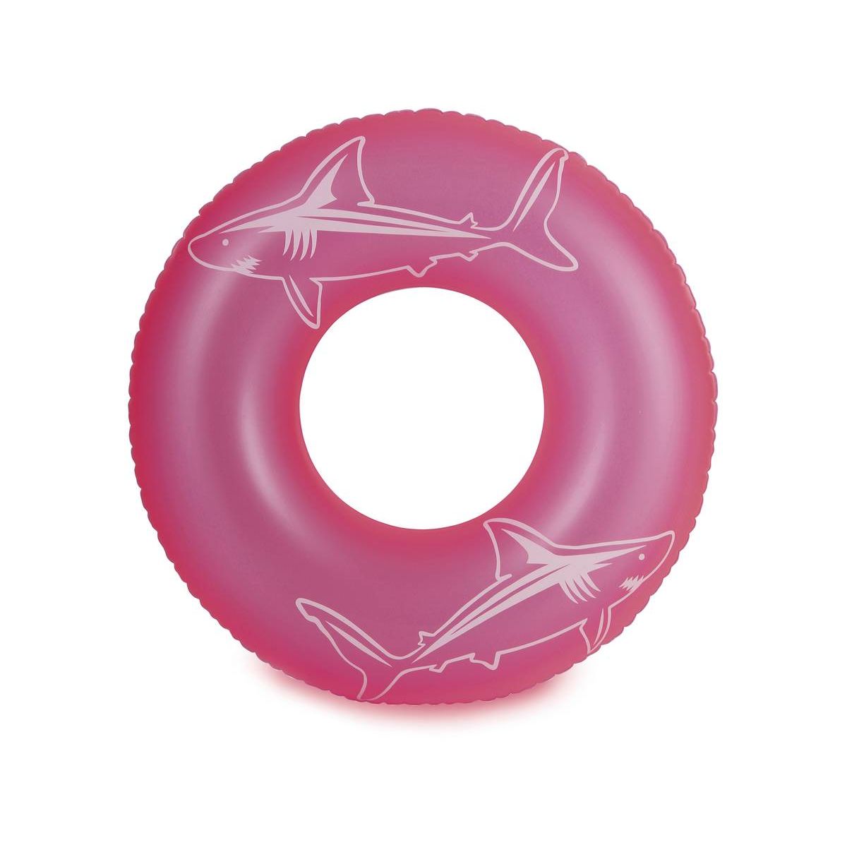 Habitat et Jardin Bouée gonflable  Neon tube  - 26,67 x 17,15 x 23,50 cm - Rose