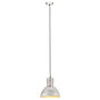 Voir la diapositive 4 : VIDAXL Lampe suspendue 25 W Argente Rond 28,5 cm E27
