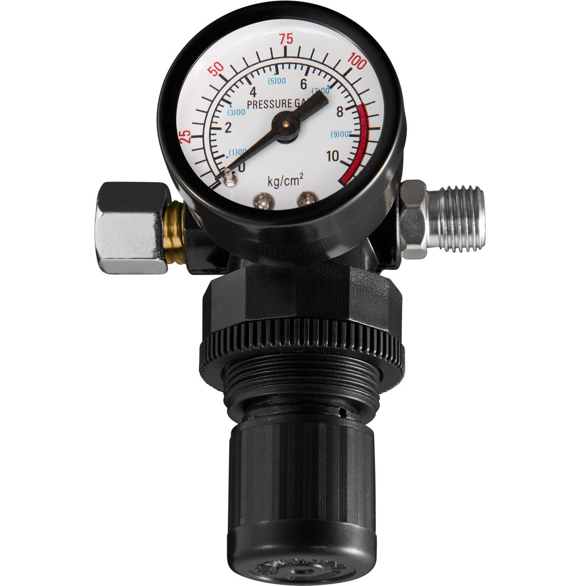 tectake Set de 2 pistolets à peinture hvlp avec buse de 0,8/1,3mm bleu