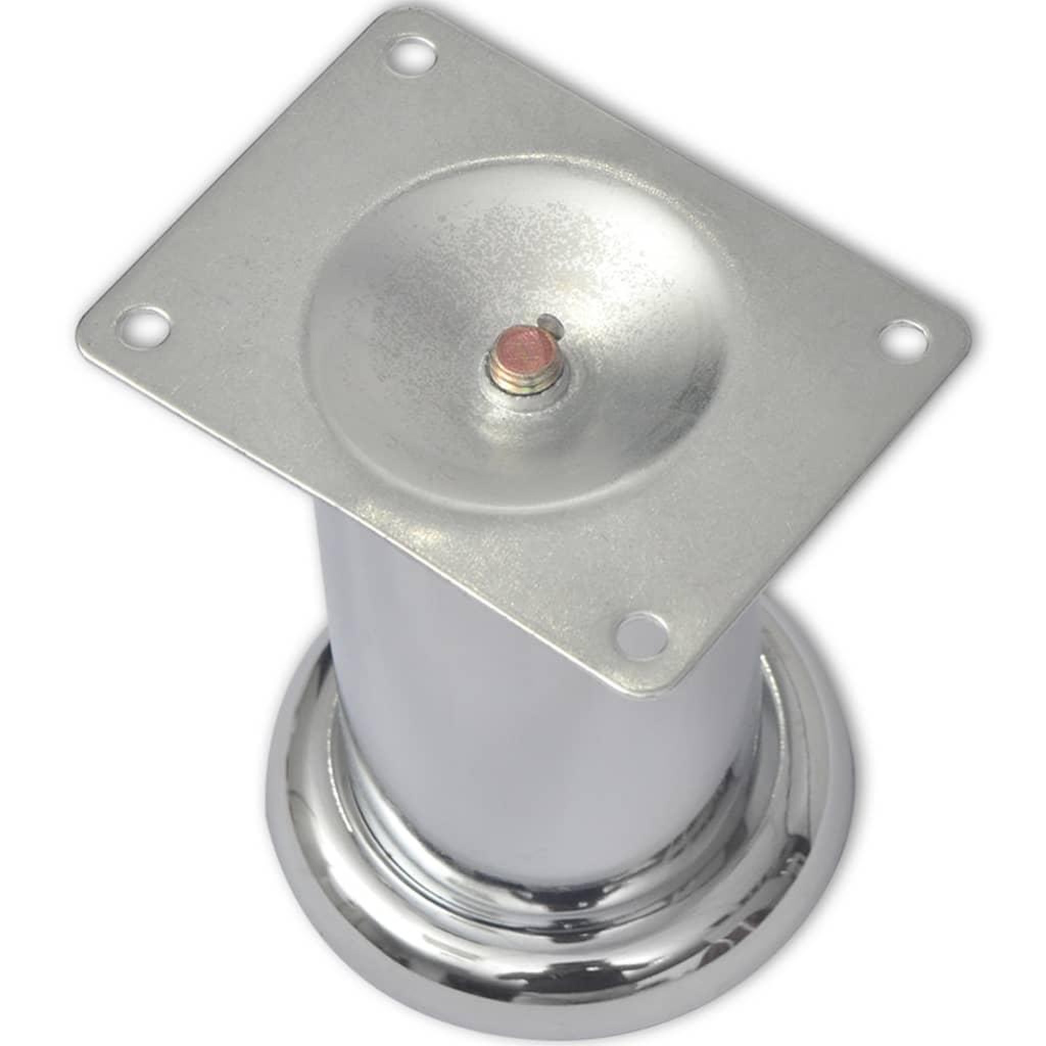 Voir la diapositive 3 : VIDAXL Pieds ronds de canape 8 pcs Chrome 60 mm