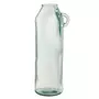 Paris Prix Vase Cylindrique Design  Anse  45cm Transparent