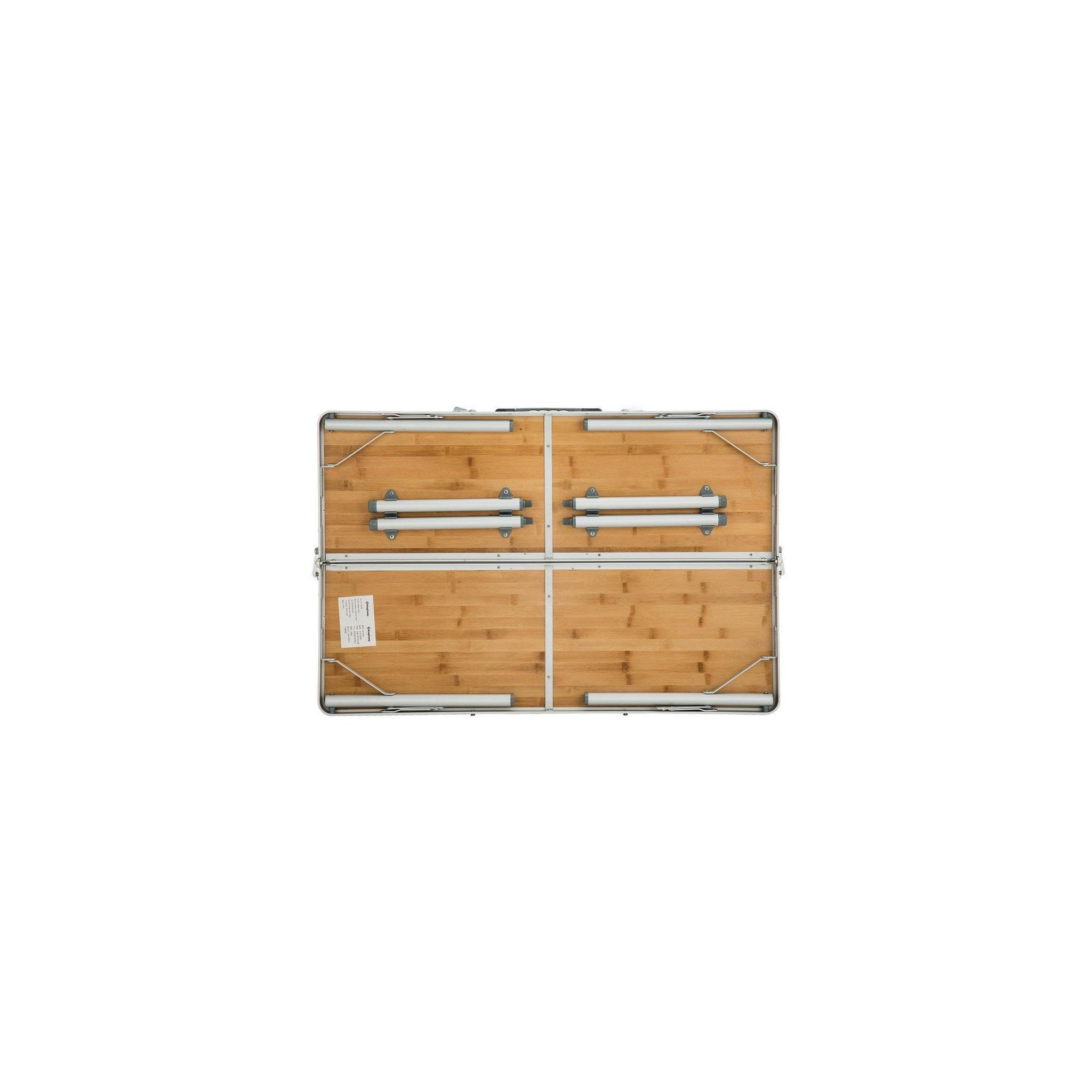 Voir la diapositive 2 : KINGCAMP Table de camping pliable avec poignée de transport - Kingcamp - Forme rectangle
