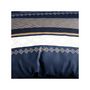 Voir la diapositive 3 : ATELIER DU COTON Housse de couette 260x240 KALYPSO + 2 taies coton 57 fils