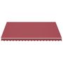 Voir la diapositive 3 : VIDAXL Tissu de remplacement pour auvent Bordeaux rouge 4,5x3,5 m