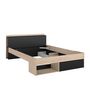 Voir la diapositive 4 : Lit double adulte 160x200 cm avec rangements BOOST