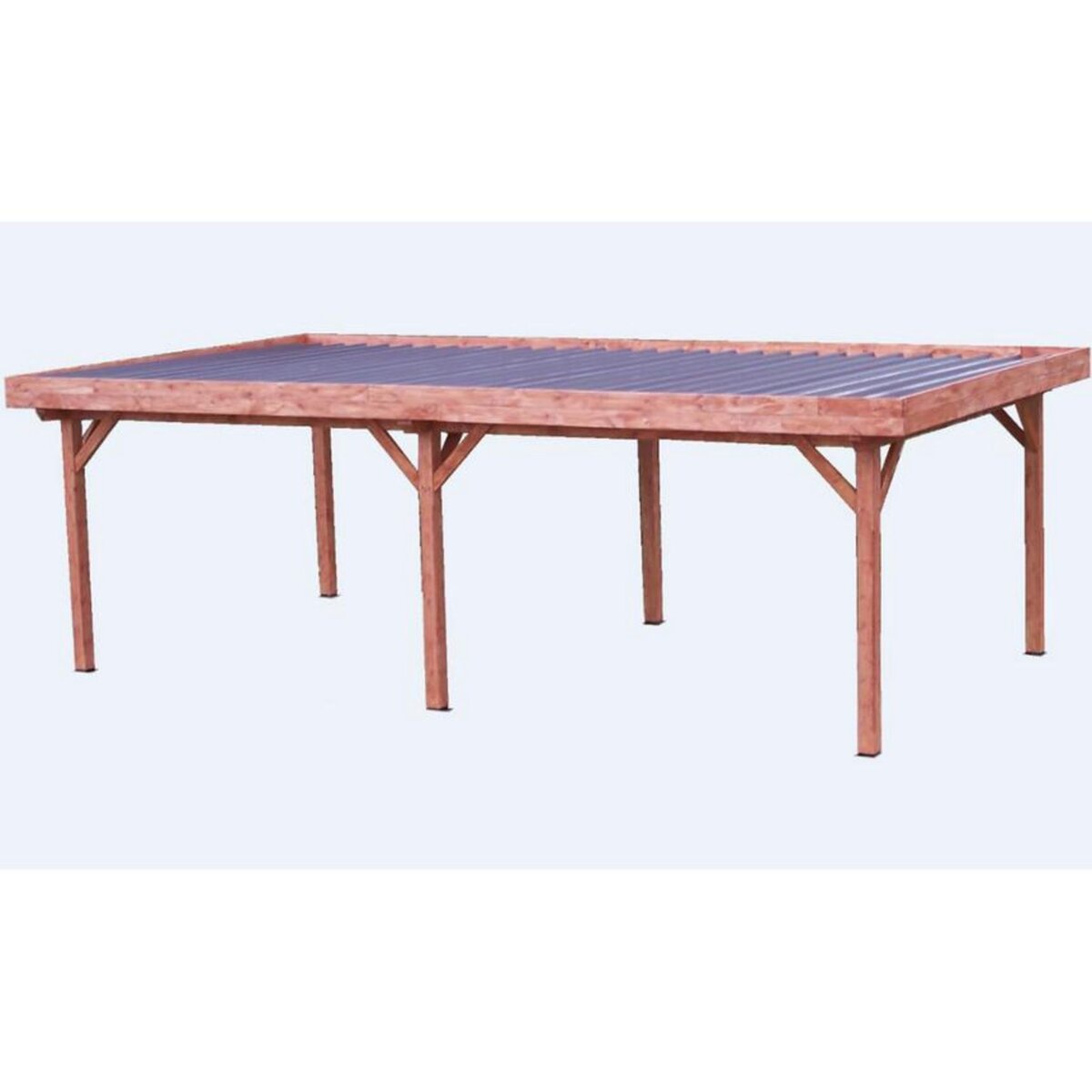 Hisense Pergola 24.64m² bois naturel - om3570.0