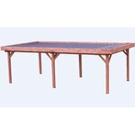 Hisense Pergola 24.64m² bois naturel - om3570.0