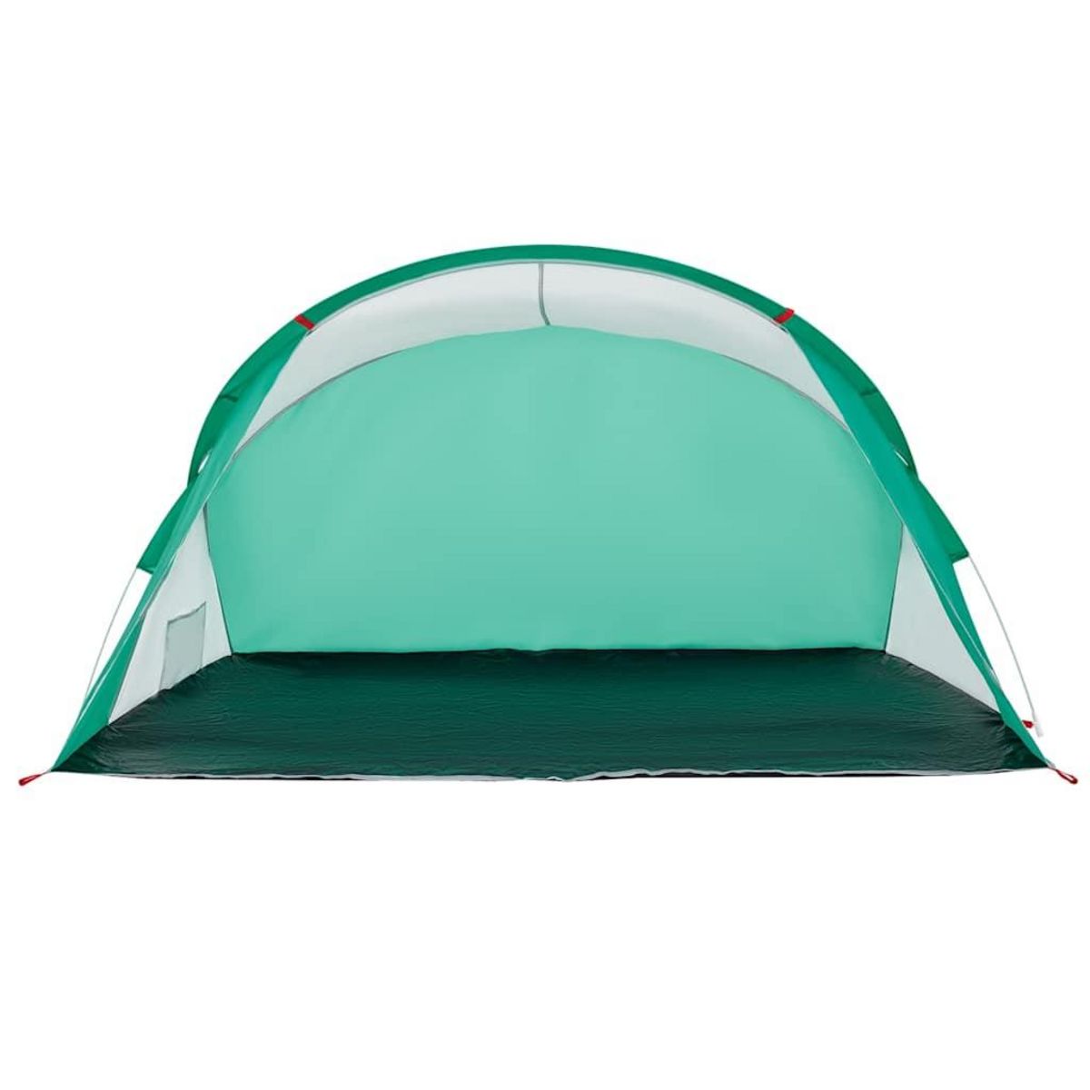 VIDAXL Tente de plage 2 personnes vert d'eau escamotable impermeable