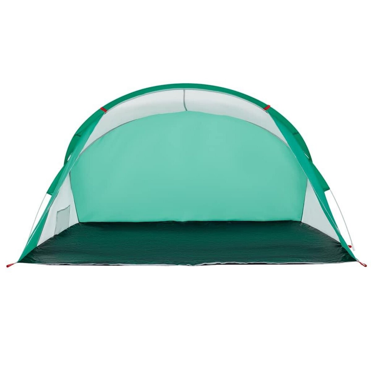 VIDAXL Tente de plage 2 personnes vert d'eau escamotable impermeable
