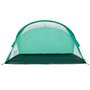 Voir la diapositive 5 : VIDAXL Tente de plage 2 personnes vert d'eau escamotable impermeable