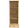 Voir la diapositive 4 : VIDAXL Armoire a CD  40x30x110 cm bois de pin massif
