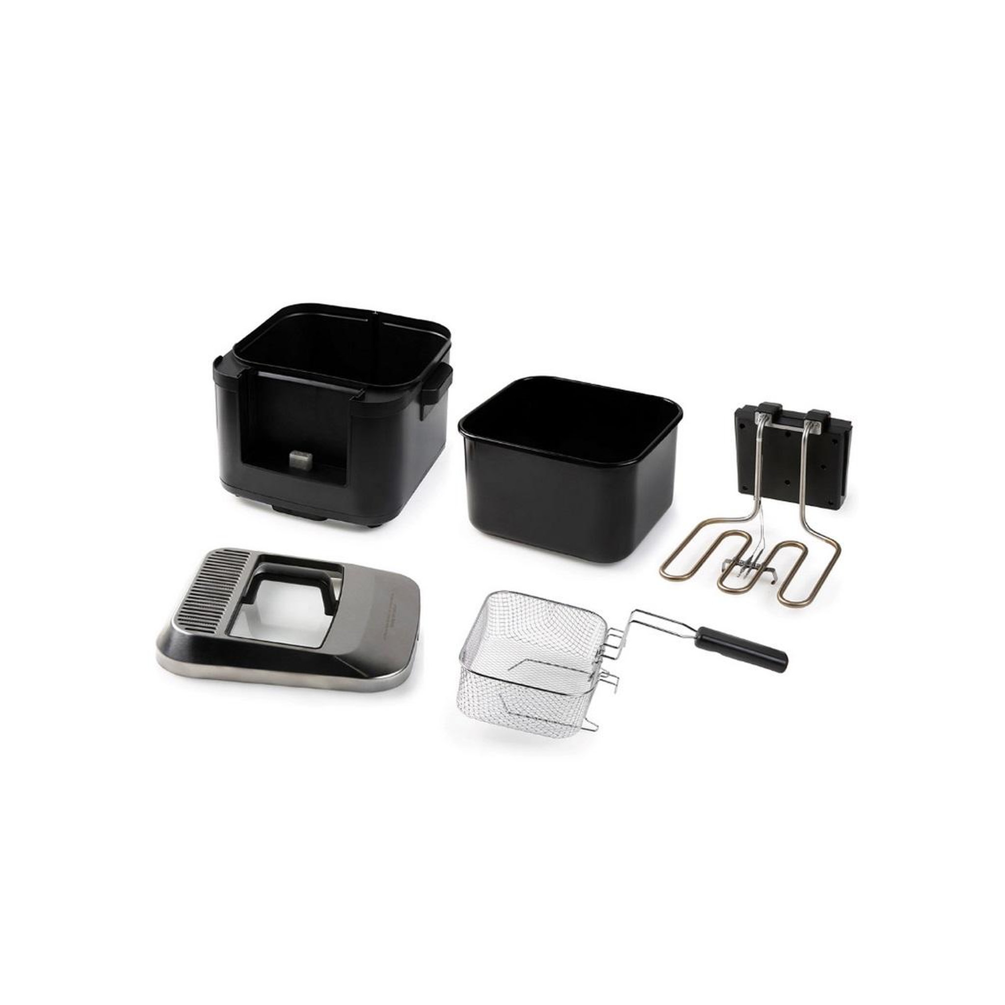 Voir la diapositive 4 : Domo Friteuse 4l 2000w noir - do545fr