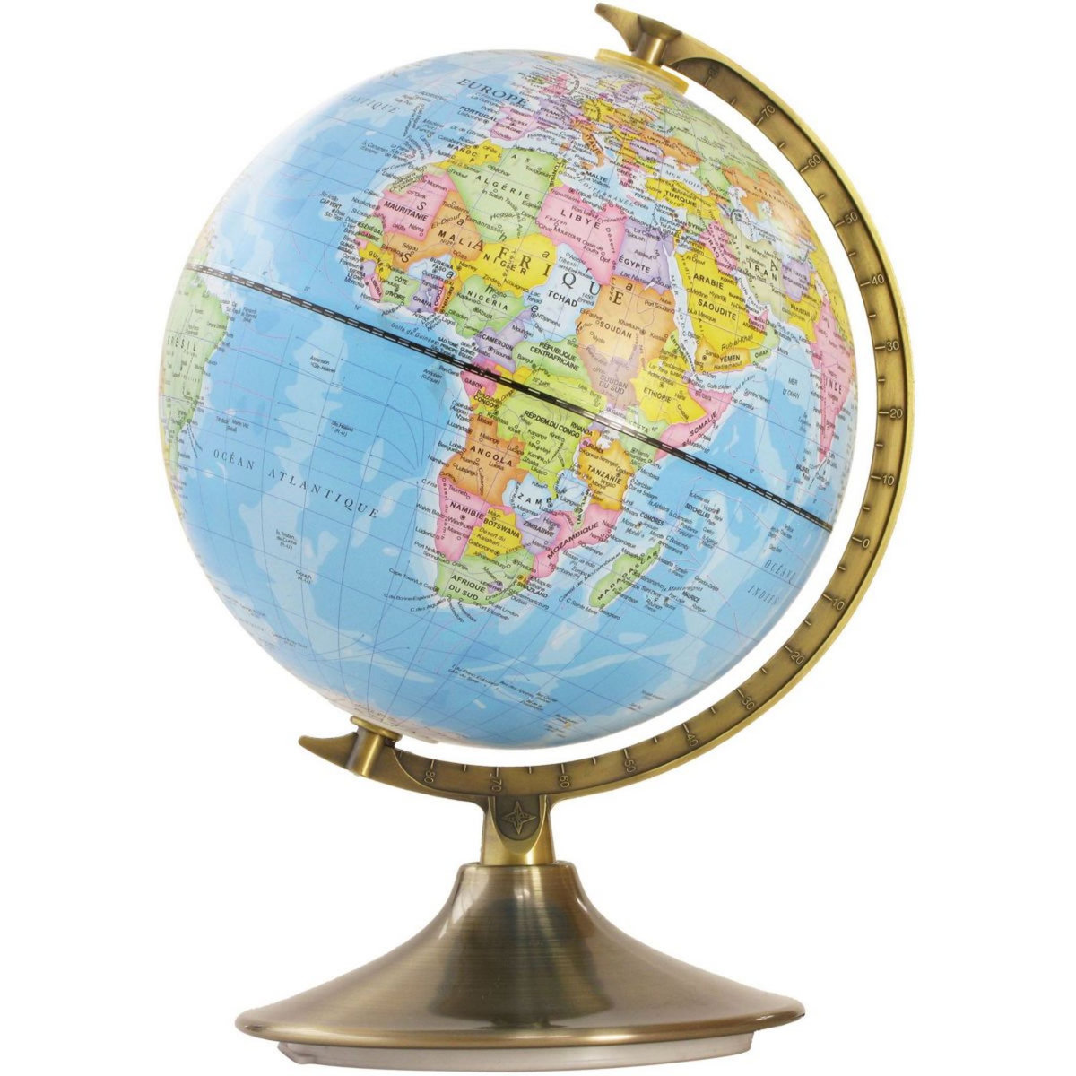 BUKI Globe terrestre Globe jour et nuit