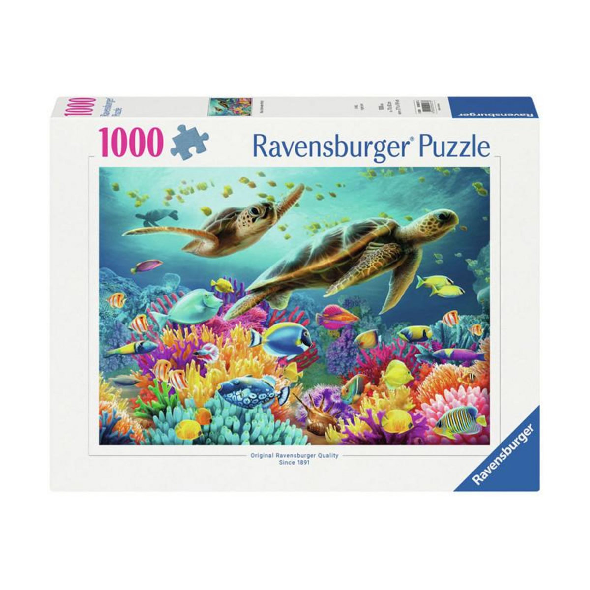 RAVENSBURGER Ravensburger - Jigsaw puzzle Blue Underwater World, 1000 pcs. 120005773