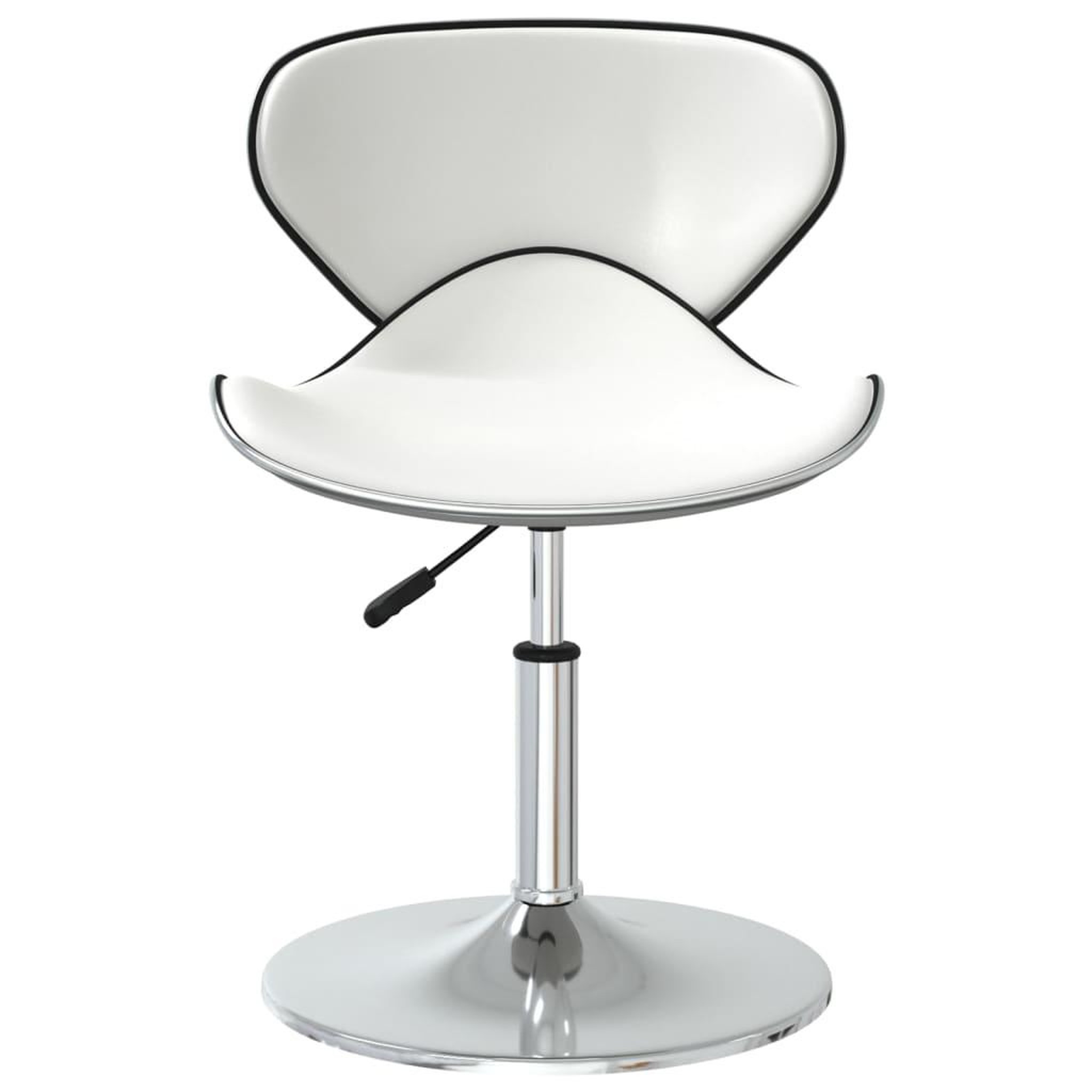 Voir la diapositive 3 : VIDAXL Chaises a manger lot de 4 blanc similicuir