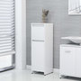 Voir la diapositive 1 : VIDAXL Armoire de salle de bain Blanc 30x30x95 cm Bois d'ingenierie