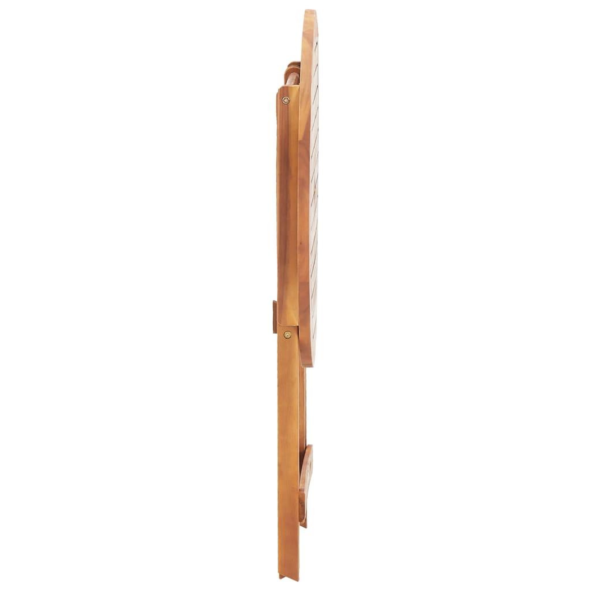 Voir la diapositive 5 : VIDAXL Table pliable de jardin 60x75 cm bois d'acacia massif