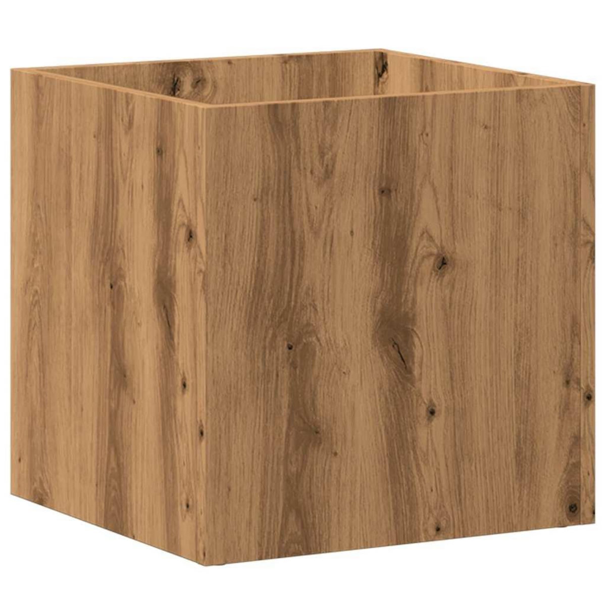 VIDAXL Jardiniere chene artisanal 40x40x40 cm bois d'ingenierie