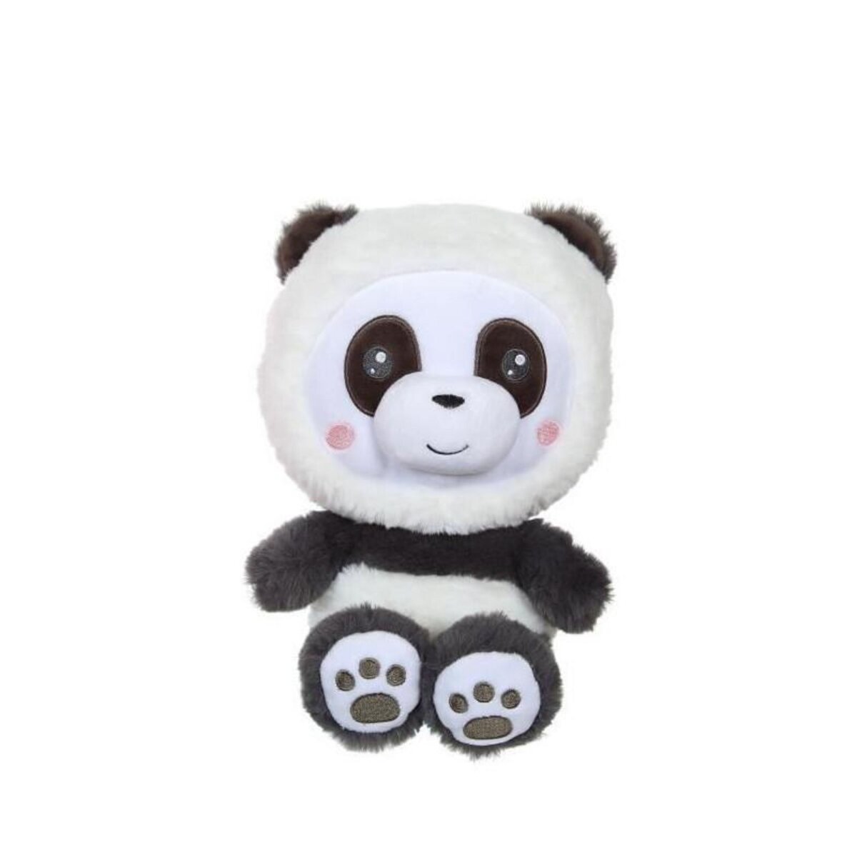 TOYS TOYS Peluche Panda Hoody Pets - GIPSY TOYS - 24 cm