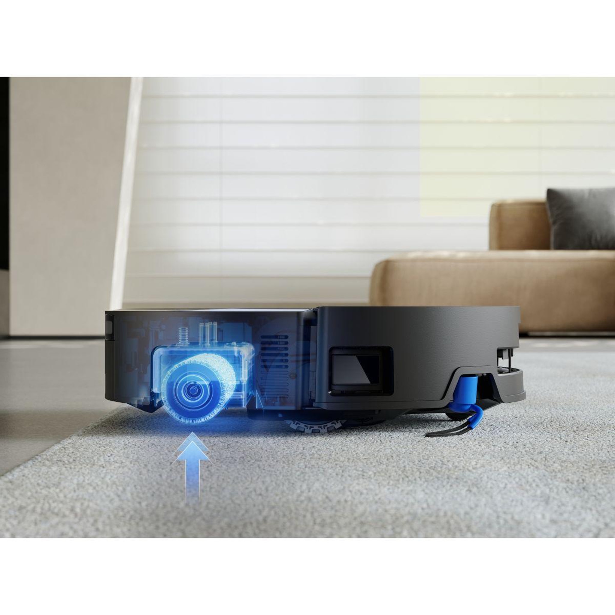 Voir la diapositive 5 : ECOVACS Aspirateur robot Deebot X9 Pro Omni noir