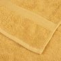 Voir la diapositive 5 : VIDAXL Serviettes de visage de qualité supérieure SOLUND 2 pcs doré